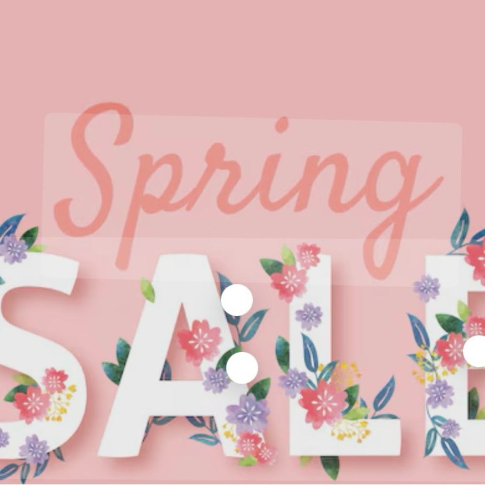 Spring Sale Floral Decor